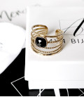 Bague JADE Acier