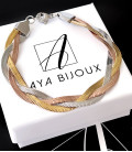 Bracelet TORSADE Acier