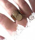 Bague LUCIE + Gravure (or)