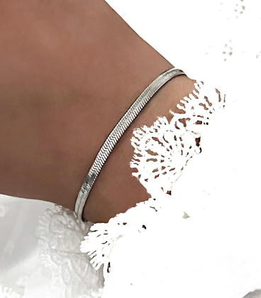 Bracelet ARIANE Acier Argent