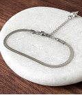 Bracelet ARIANE Acier Argent