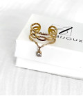 Bague AUDACIEUSE Acier Or