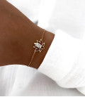 Bracelet LOTUS Acier Or