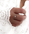 Bague SULLY Acier Argent