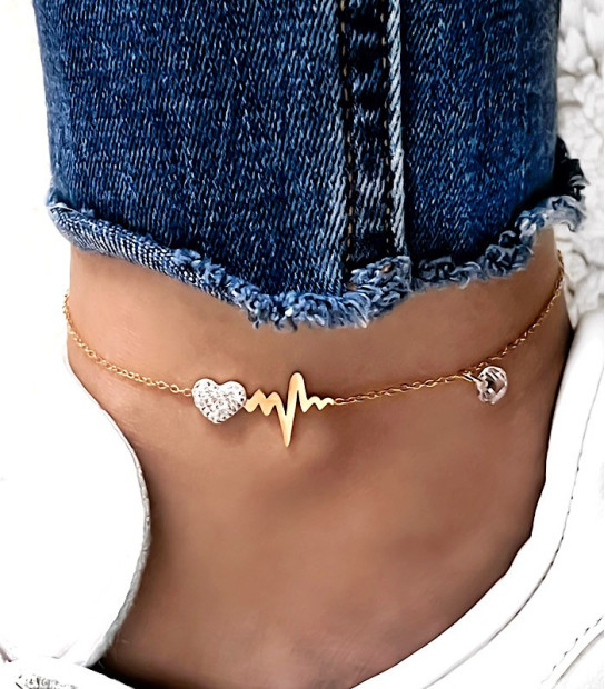 Chevillère Chaîne De Pied Indienne Style Oriental - Bijou Pour Cheville, Neuf Avec étiquettes