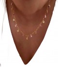 Collier LILIA Nude Acier Or