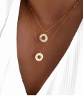 Collier SOLA Nude Acier Or