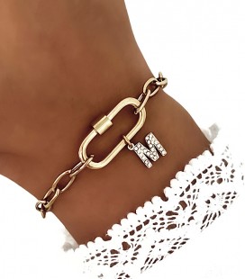 Bracelet CORRIDA Acier Or