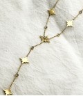 Collier STARLA Acier Or