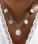 Collier PIECE Acier Argent