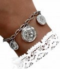 Bracelet PIECE Acier Argent