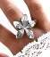 Bague PETUNIA Acier Argent