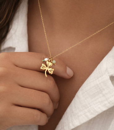 Collier SOFIA Acier Or