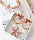 BO LUMEA Rose Acier Or