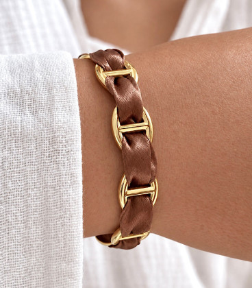 Bracelet ROMY Brun
