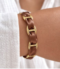 Bracelet ROMY Brun