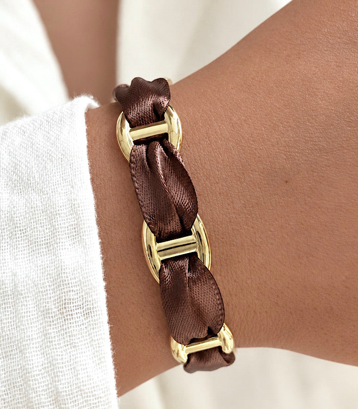 Bracelet ROMY Brun