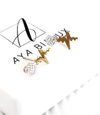 Boucles d'oreilles Selen AYA Bijoux, vue 2