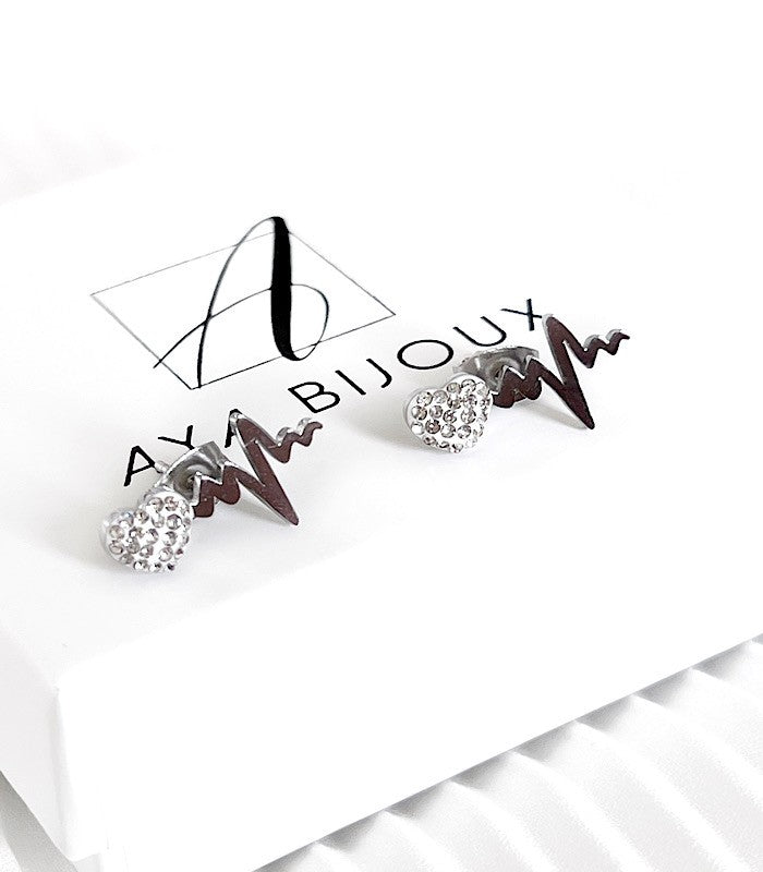 Boucles d'oreilles Selen AYA Bijoux, vue 2