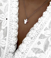 Collier Ange Gravure AYA Bijoux, vue 4