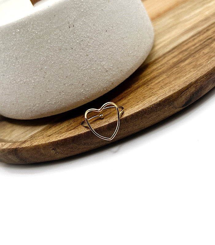Bague Coeur AYA Bijoux, vue 2