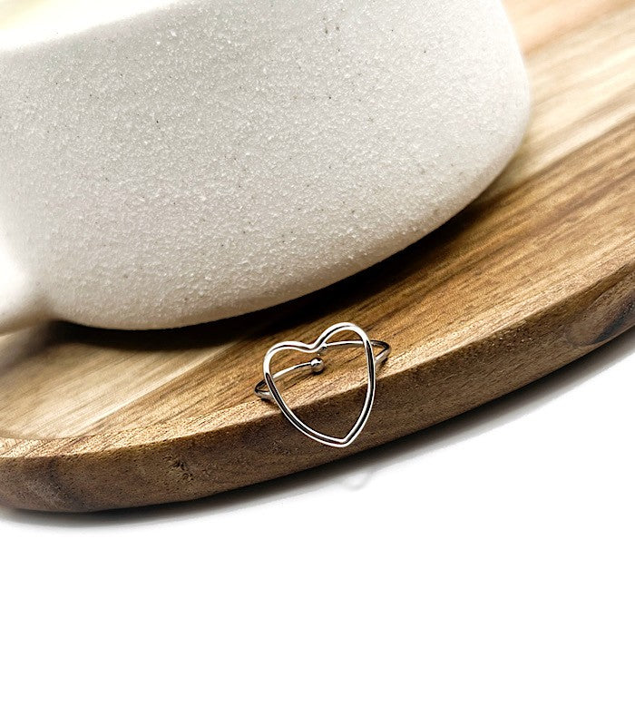 Bague Coeur AYA Bijoux, vue 2