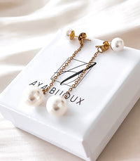 Boucles d'oreilles Carmina AYA Bijoux, vue 2