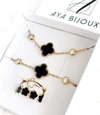 Collier Soha Noir AYA Bijoux