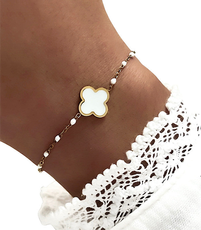 Bracelet Maissa Blanc AYA Bijoux