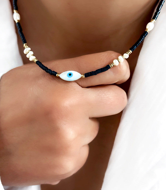 Collier NILAYA Noir