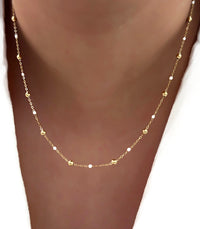Collier THEA Blanc
