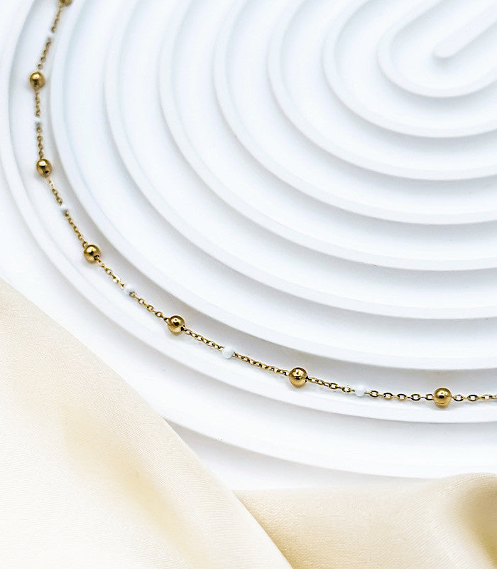 Collier THEA Blanc