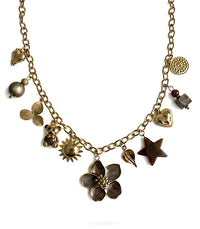 Collier Madeline Marron AYA Bijoux, vue 2