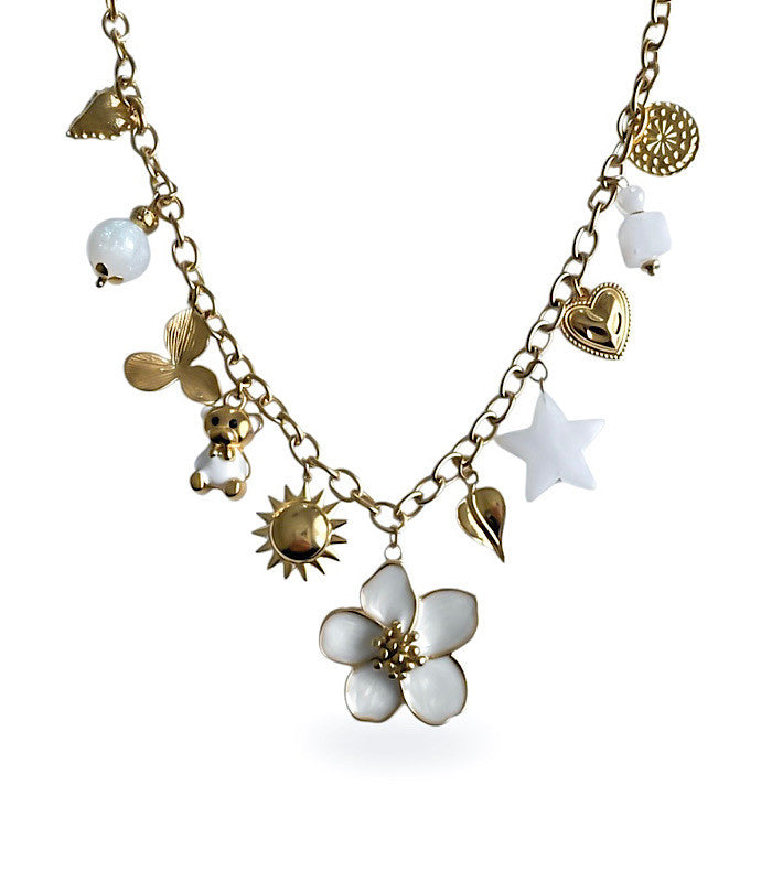 Collier MADELINE Blanc