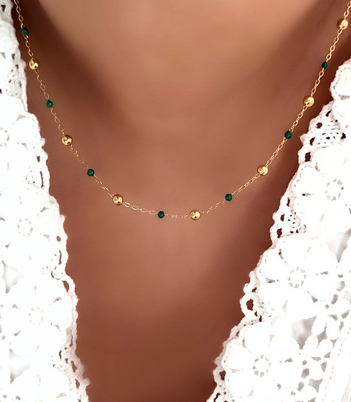 Collier THEA Vert