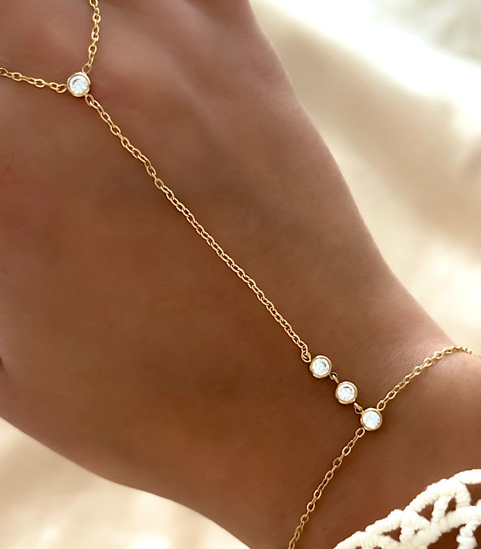 Chaîne de main Marielle AYA Bijoux