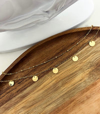 Collier Double Louna AYA Bijoux, vue 2
