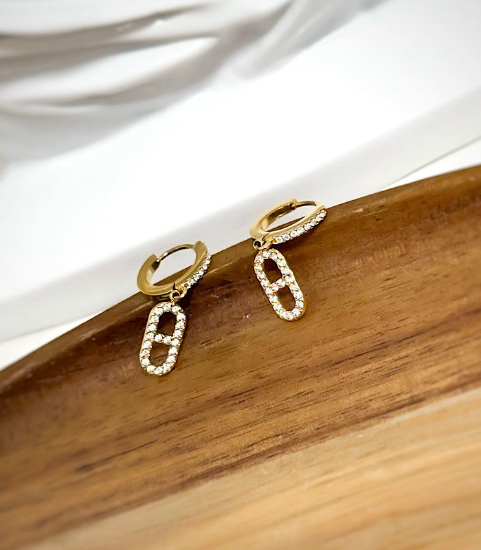 Boucles d'oreilles Lizzie AYA Bijoux, vue 2