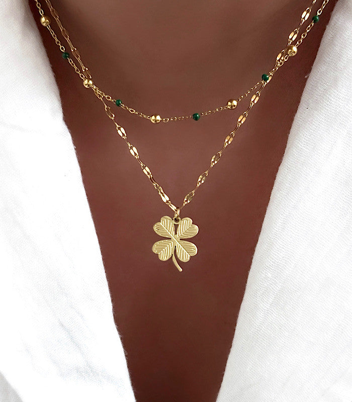 Collier Trefle AYA Bijoux