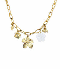 Collier ISAYA Acier Or