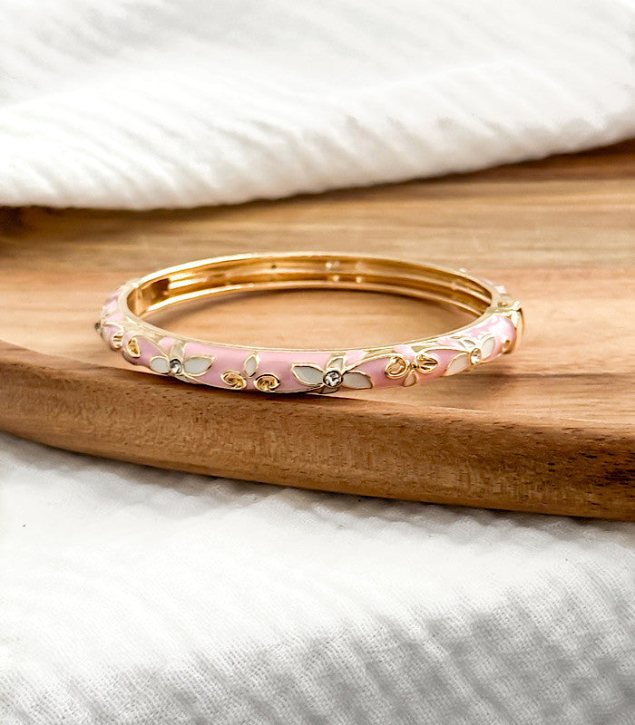 Jonc Azelia Rose AYA Bijoux, vue 2