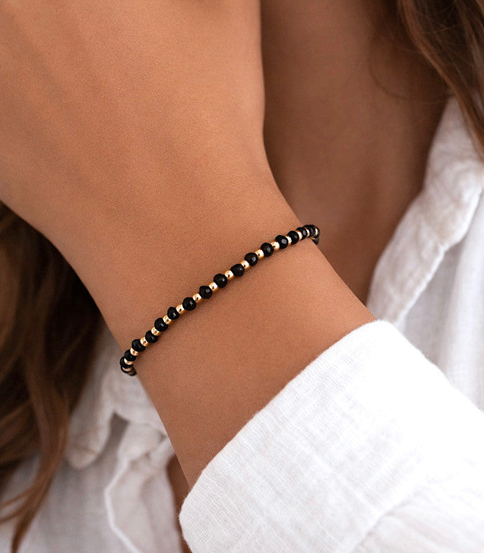 Bracelet Aura Noir AYA Bijoux, vue 2