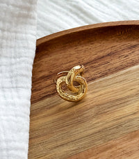 Bague Ondine Acier Or AYA Bijoux, vue 3