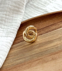 Bague Ondine Acier Or AYA Bijoux, vue 4