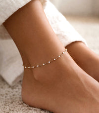 Chevillère Nila Blanche AYA Bijoux