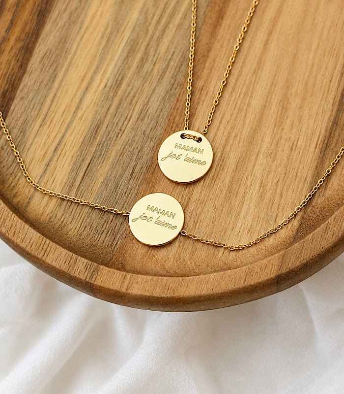Collier Maman AYA Bijoux, vue 2