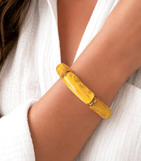 Jonc Nerea Jaune AYA Bijoux