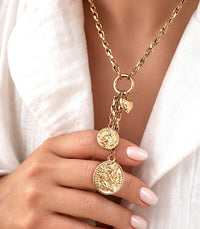 Collier IMPERIA Acier Or