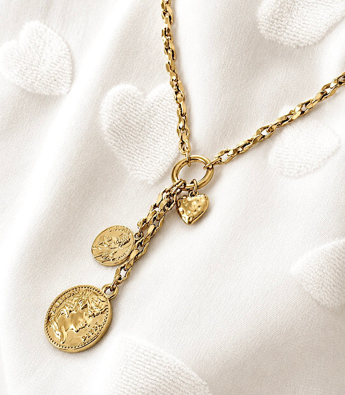Collier IMPERIA Acier Or
