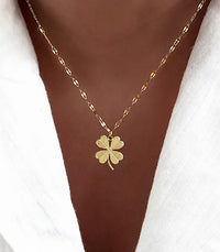 Collier Trefle AYA Bijoux, vue 4